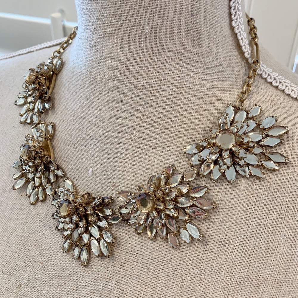 J.Crew Crystal Statement Necklace - Picture 9 of 10